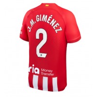 Pánský Fotbalový dres Atletico Madrid Jose Gimenez #2 2023-24 Domácí Krátký Rukáv